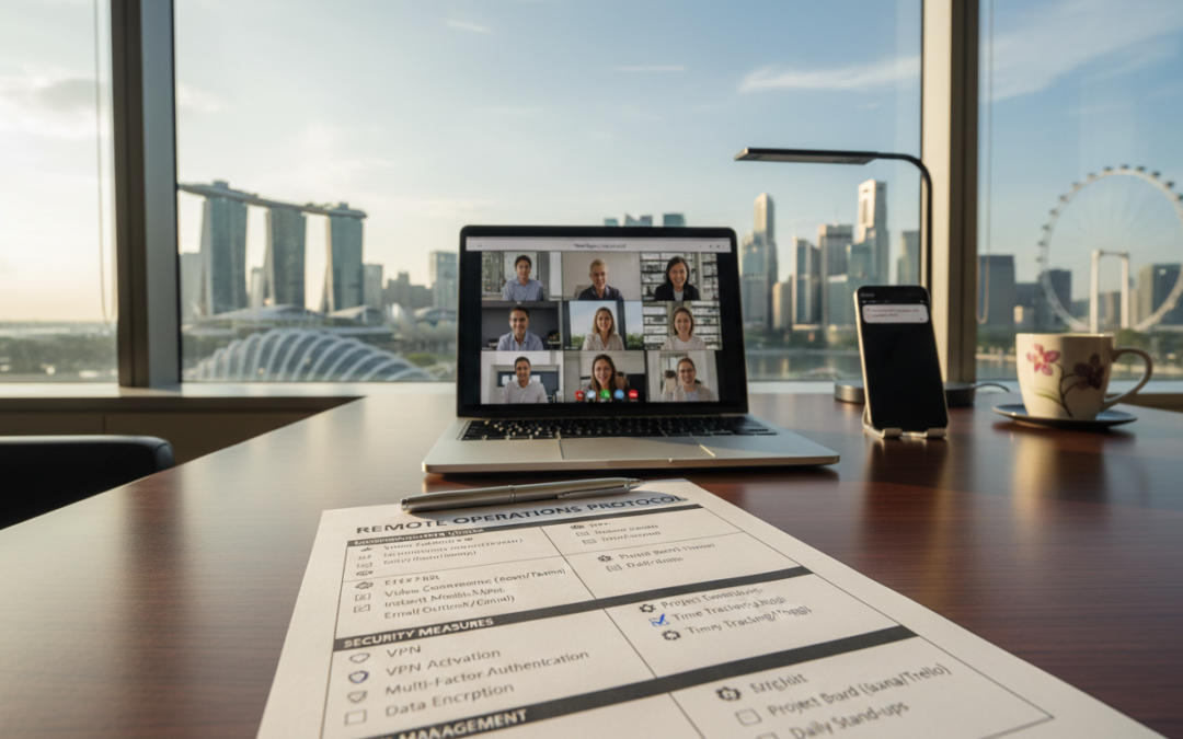 How to Develop a Remote Operations Checklist for Singapore Businesses